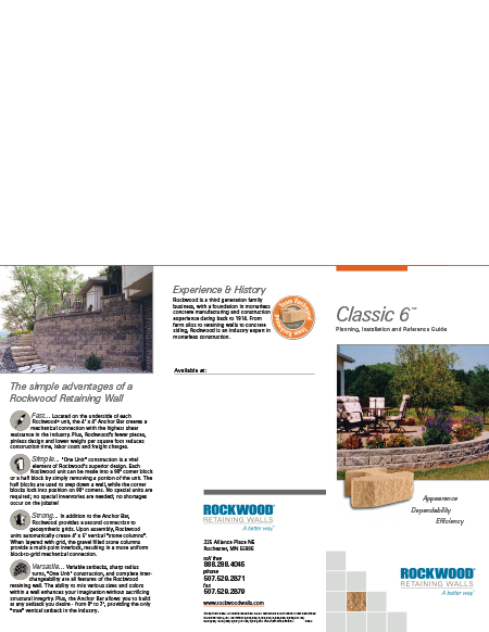 Classic 6 Brochure
