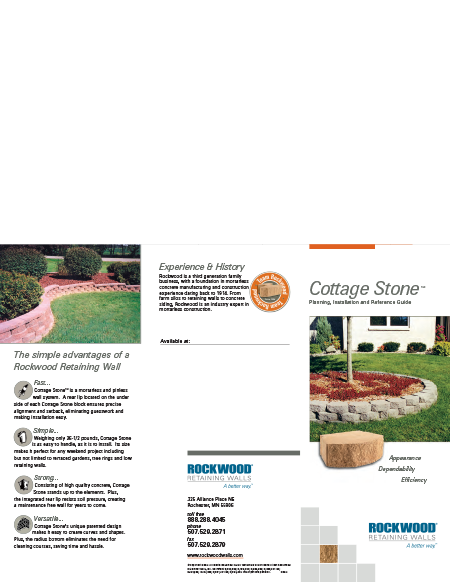 Cottage Stone Brochure