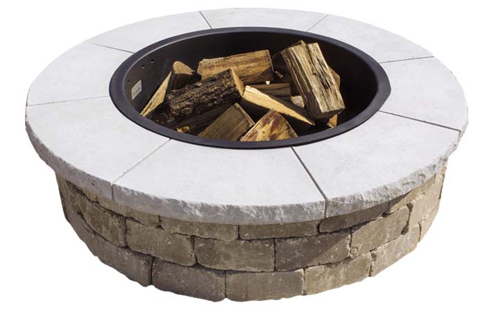 Indiana Limestone (Fire Ring Cap)