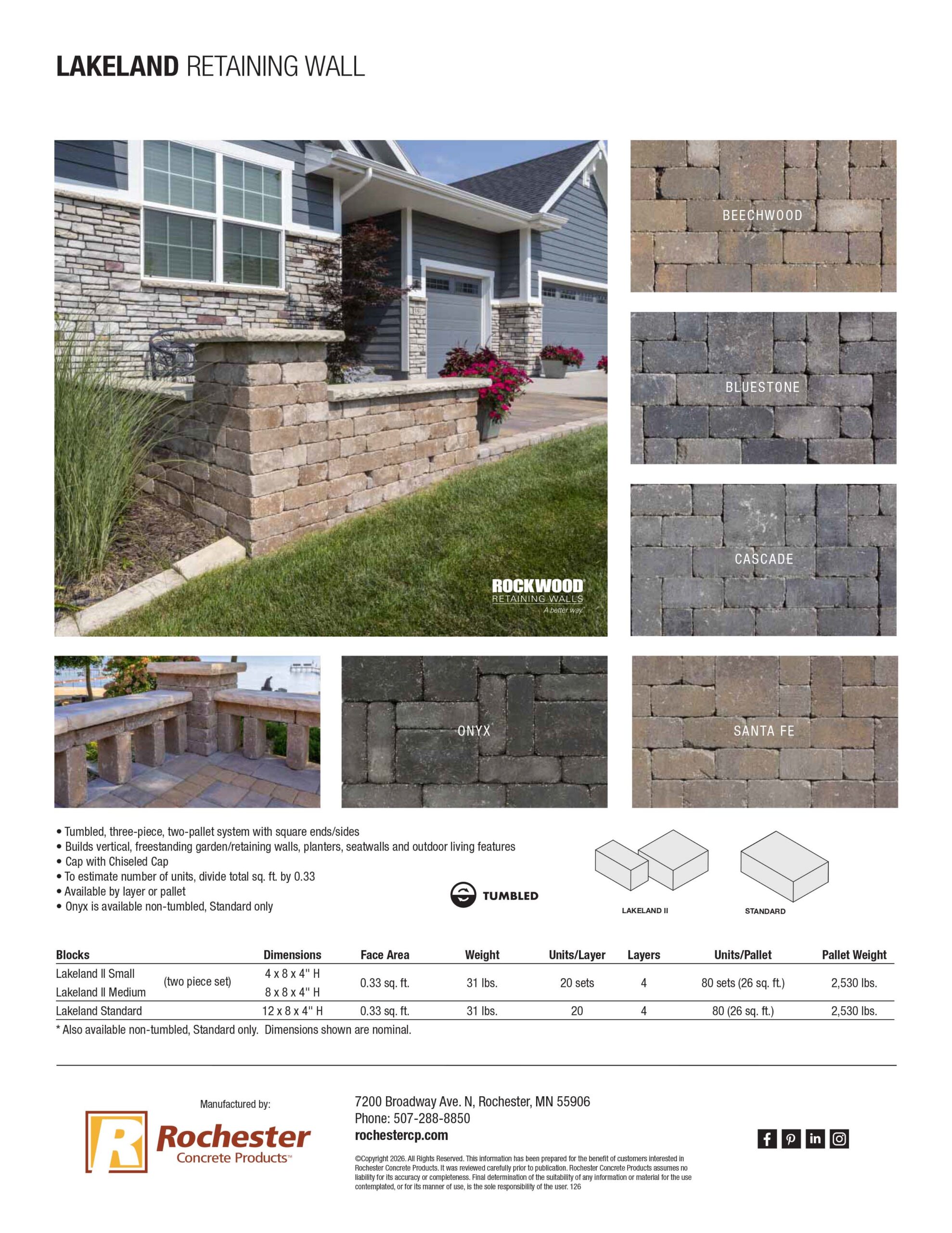 Lakeland Cut Sheet
