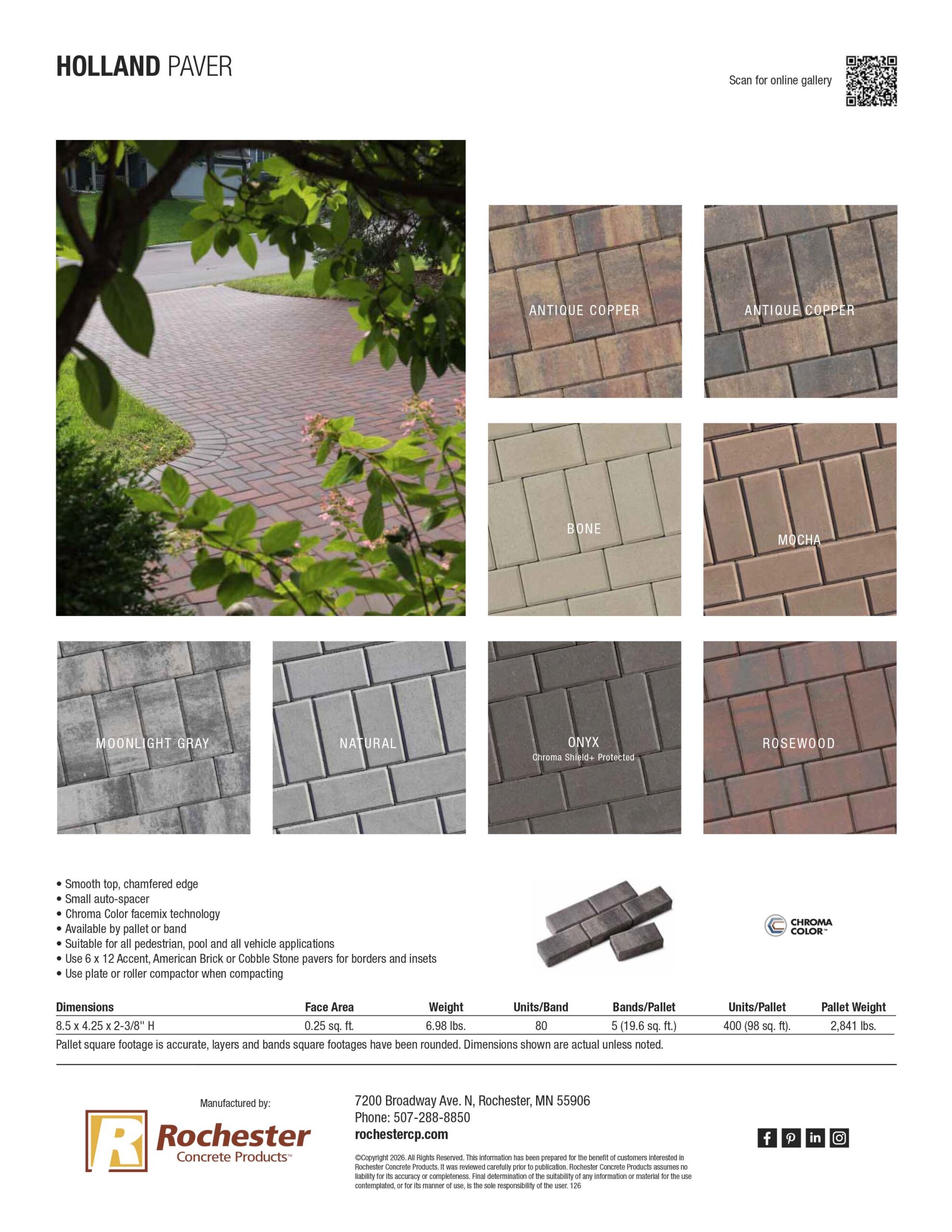 Holland Cut Sheet