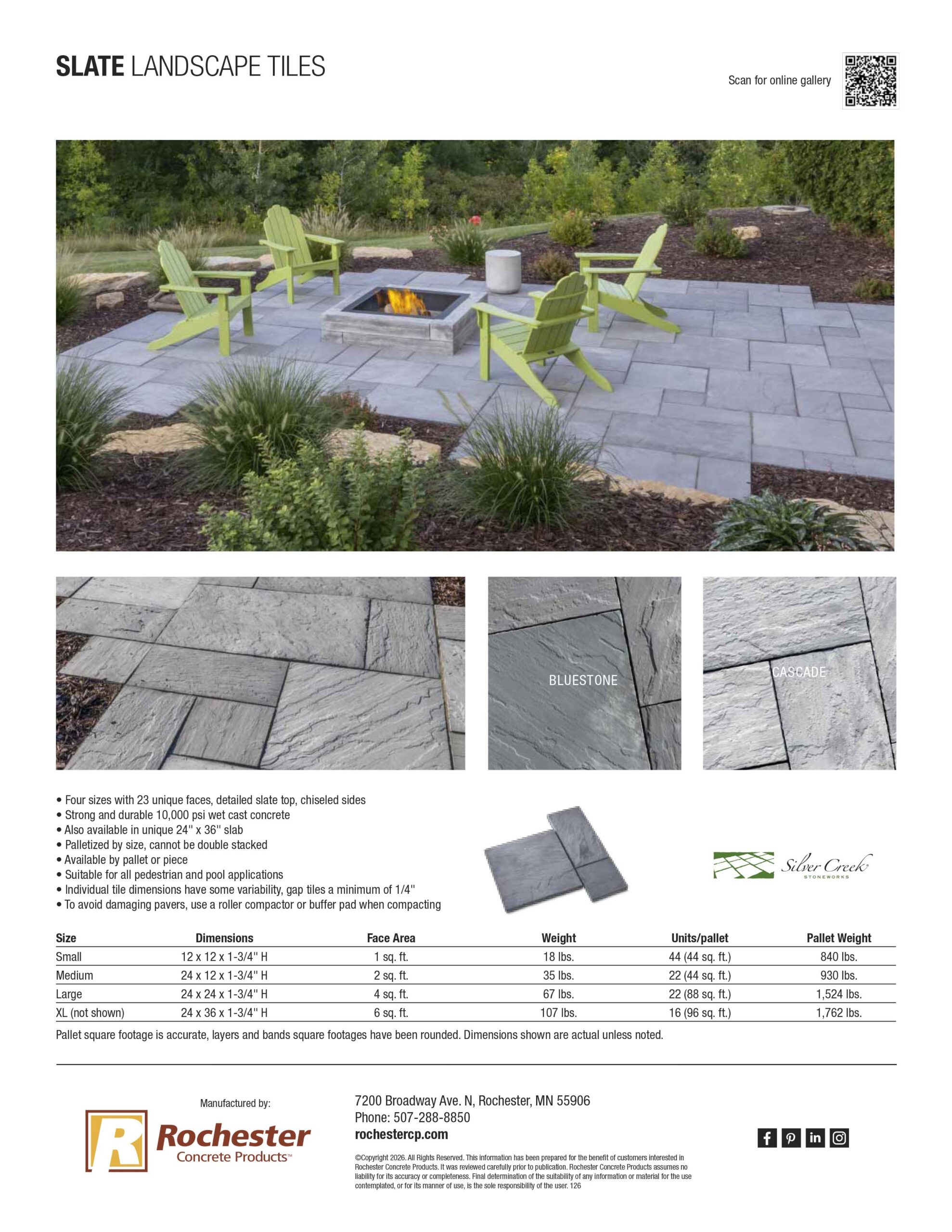 Slate Cut Sheet