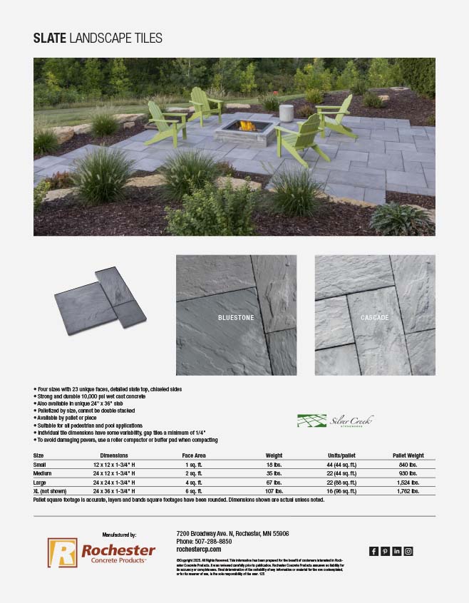 Slate Cut Sheet