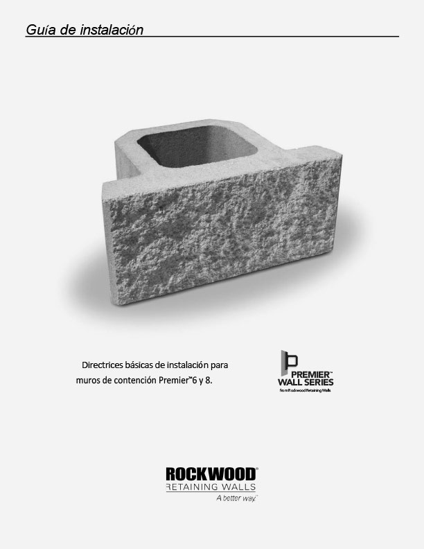 Premier 6 & 8 Wall – Installation Manual – English