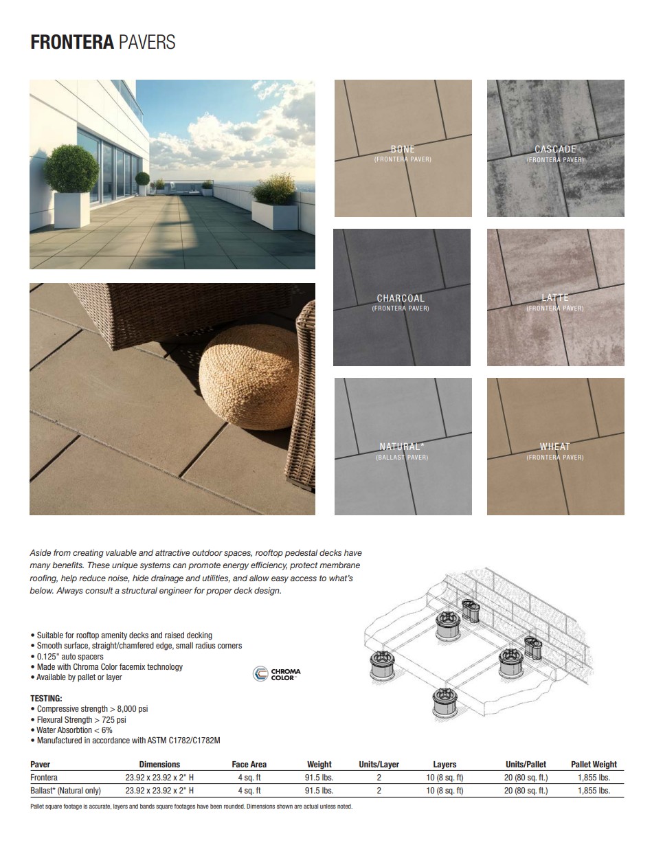 Frontera Cut Sheet