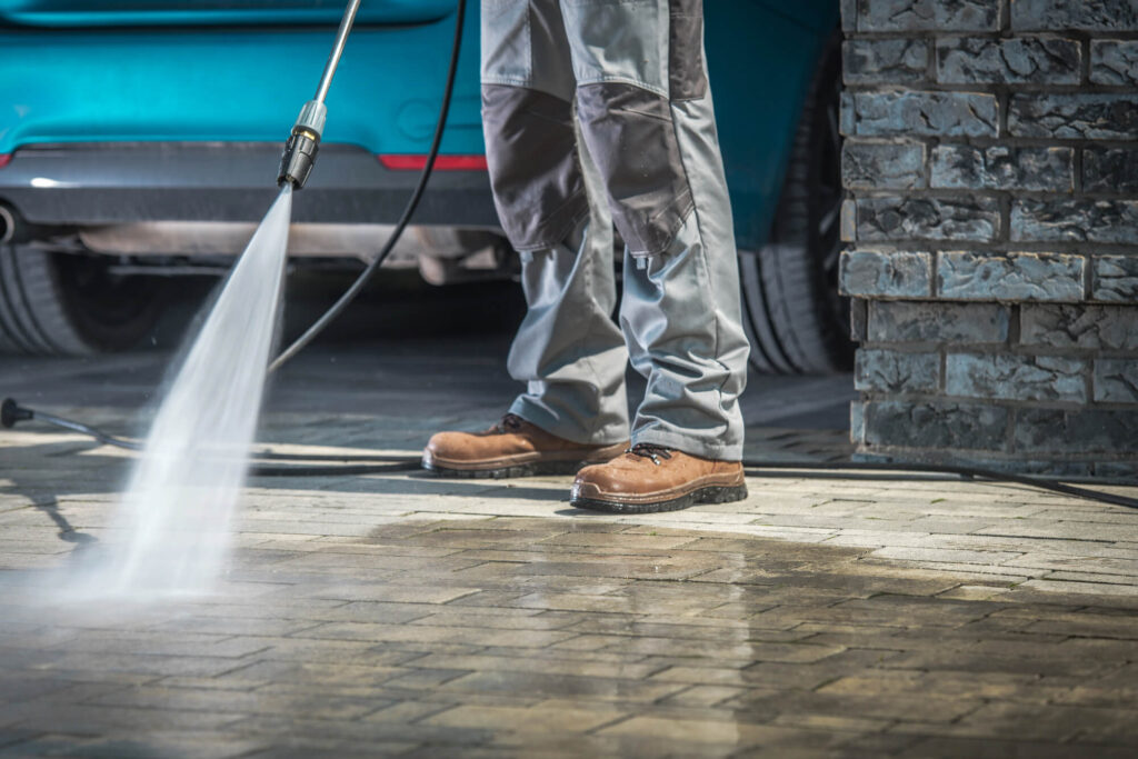 How to Clean Concrete Pavers