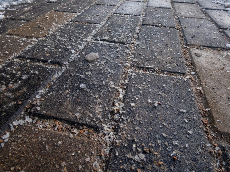 Will Deicing Salt Ruin Your Pavers