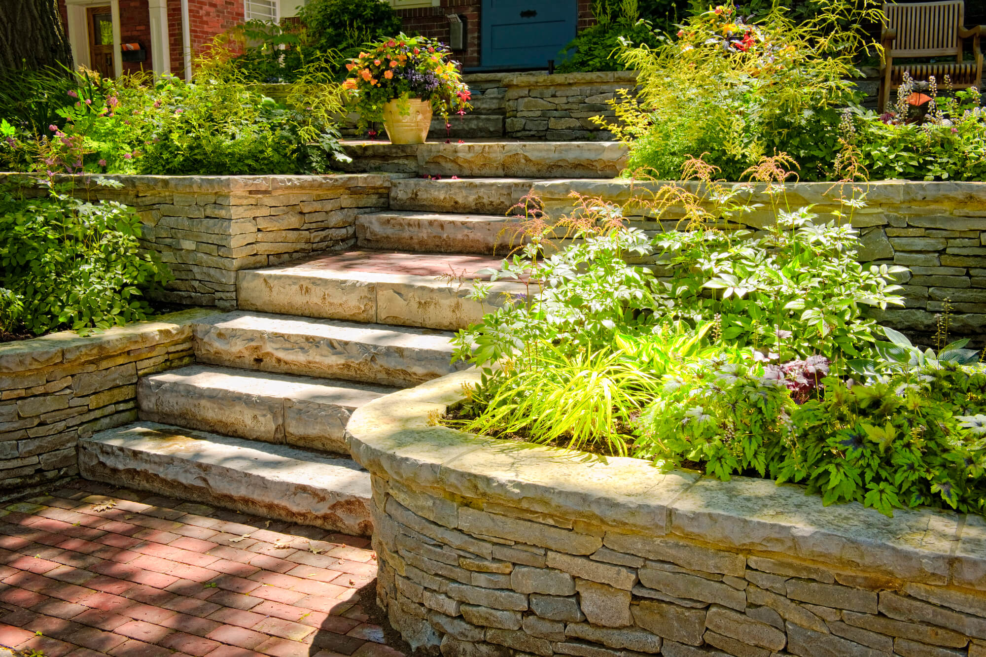 Gravity vs. Reinforced Retaining Walls