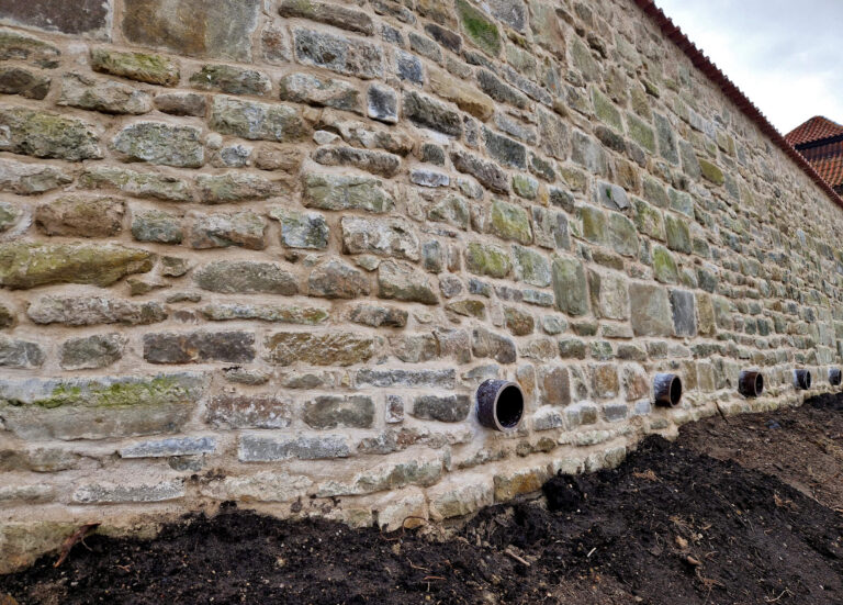 Retaining Wall Drainage Detail